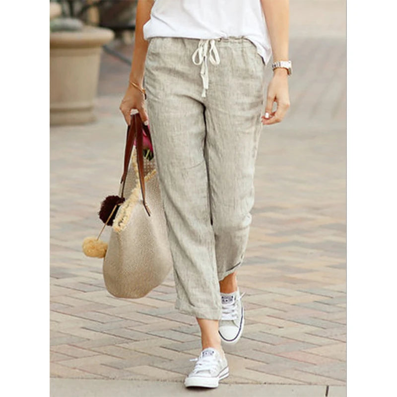 Elegant Y2K Drawstring Pants