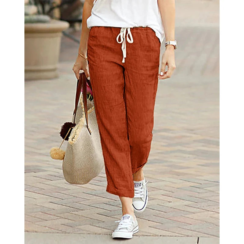 Elegant Y2K Drawstring Pants