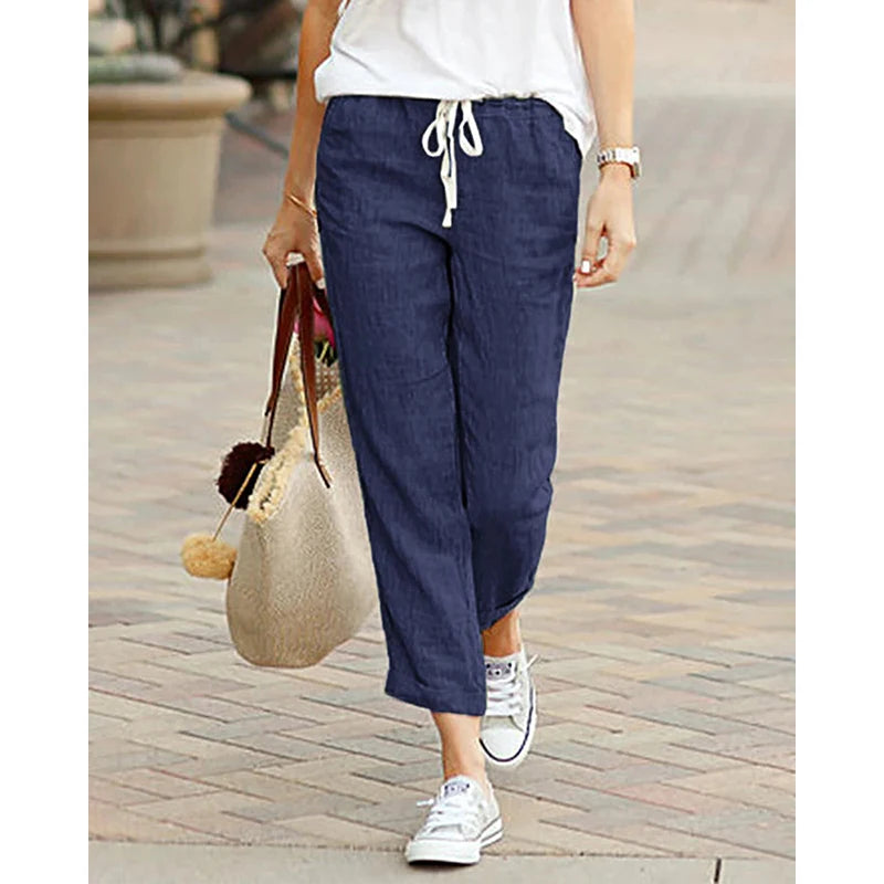 Elegant Y2K Drawstring Pants