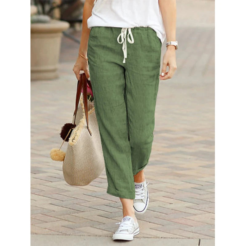 Elegant Y2K Drawstring Pants