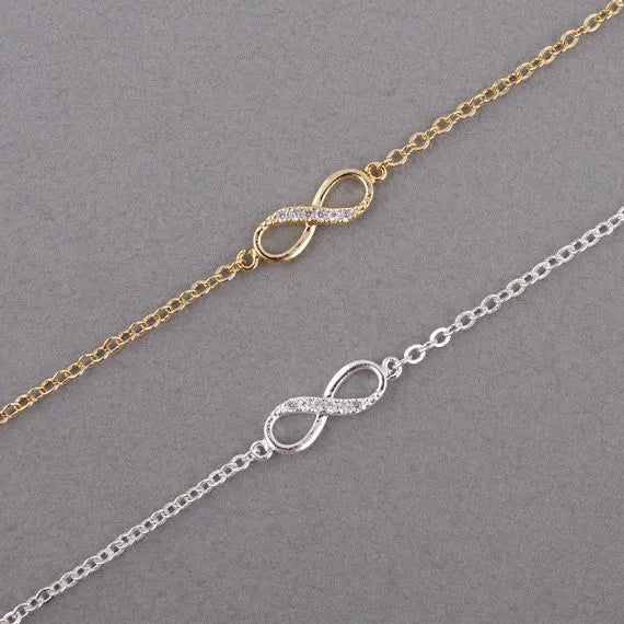 Infinity Number 8 Bracelet