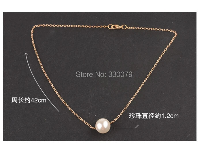 Sweet Imitation Pearl Necklace