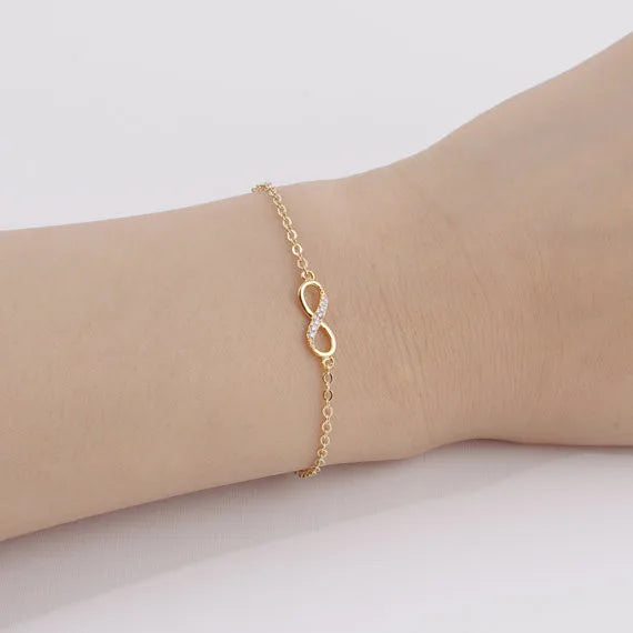 Infinity Number 8 Bracelet