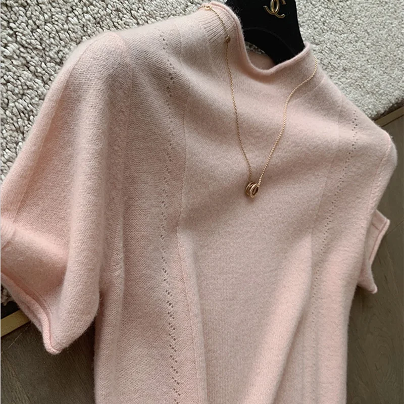 Casual Cotton Knit Pullover