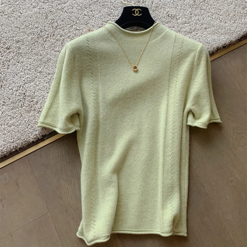 Casual Cotton Knit Pullover