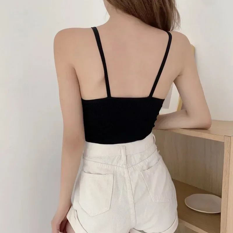 Sleek Cross-Back Camisole