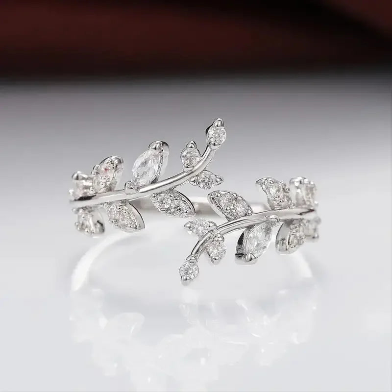 Tree Branch Charm Ring