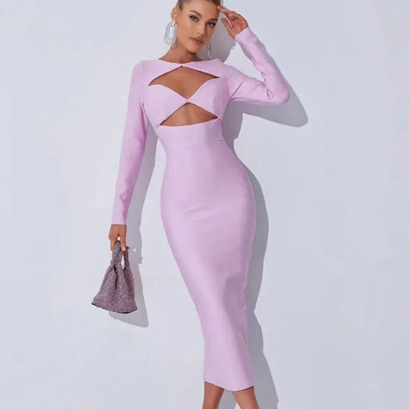 Midnight Allure Bodycon Dress