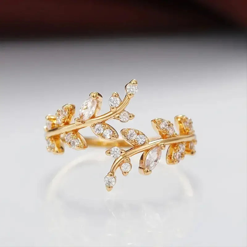 Tree Branch Charm Ring