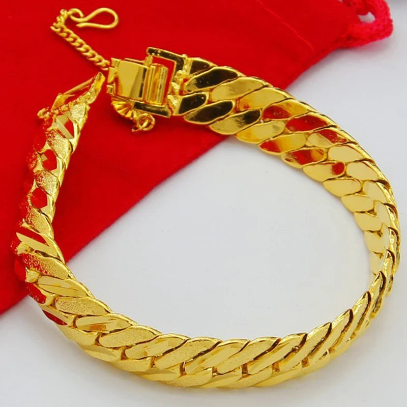 24K Gold GP Bracelet