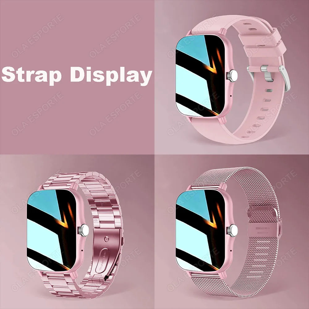 2024 New Smart Watch Men Women Gifts 1.83'' Full Touch Screen Sport Fitness Tracker Smartwatch BT Call Digital smarthwhatch 2024