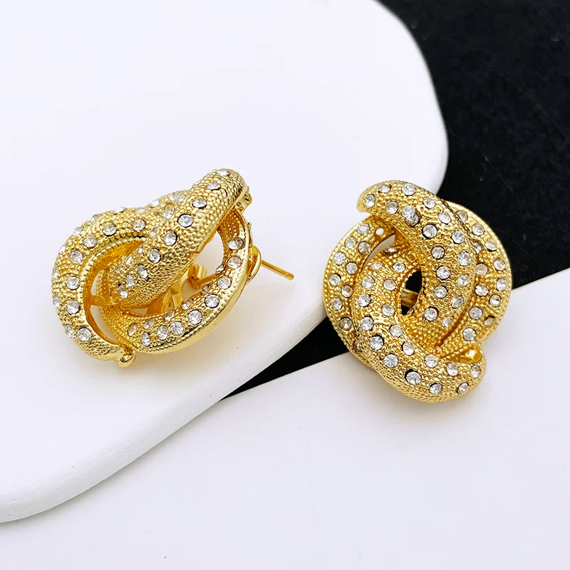 Luxury Gold Jewelry Set