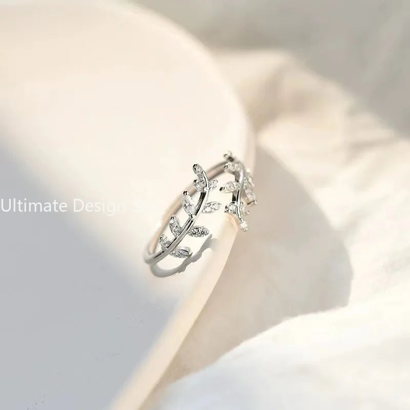 Tree Branch Charm Ring