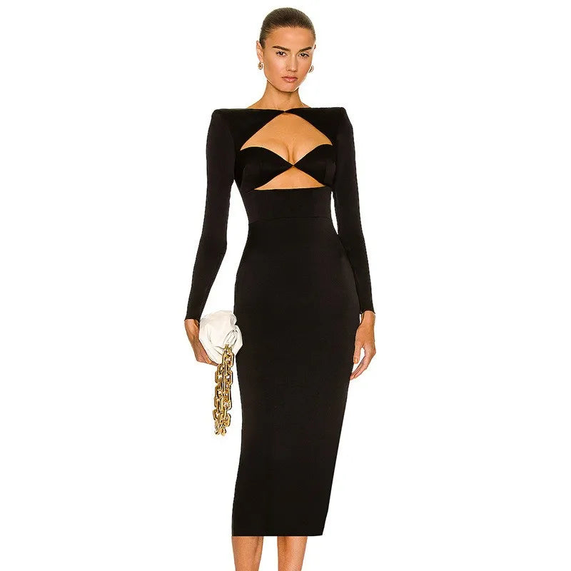 Midnight Allure Bodycon Dress