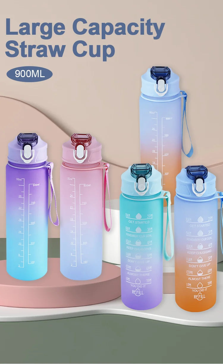 Motivational Sports Water Bottle