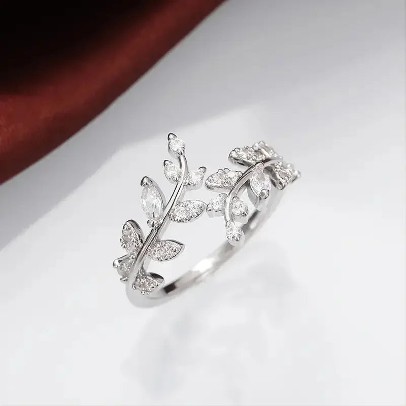 Tree Branch Charm Ring