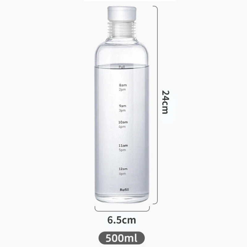 750/500ml Water Bottle Girls' Cute Drinking Bottle Children's Gym School Good Looking Cute Water Bottle for Photo Shoot