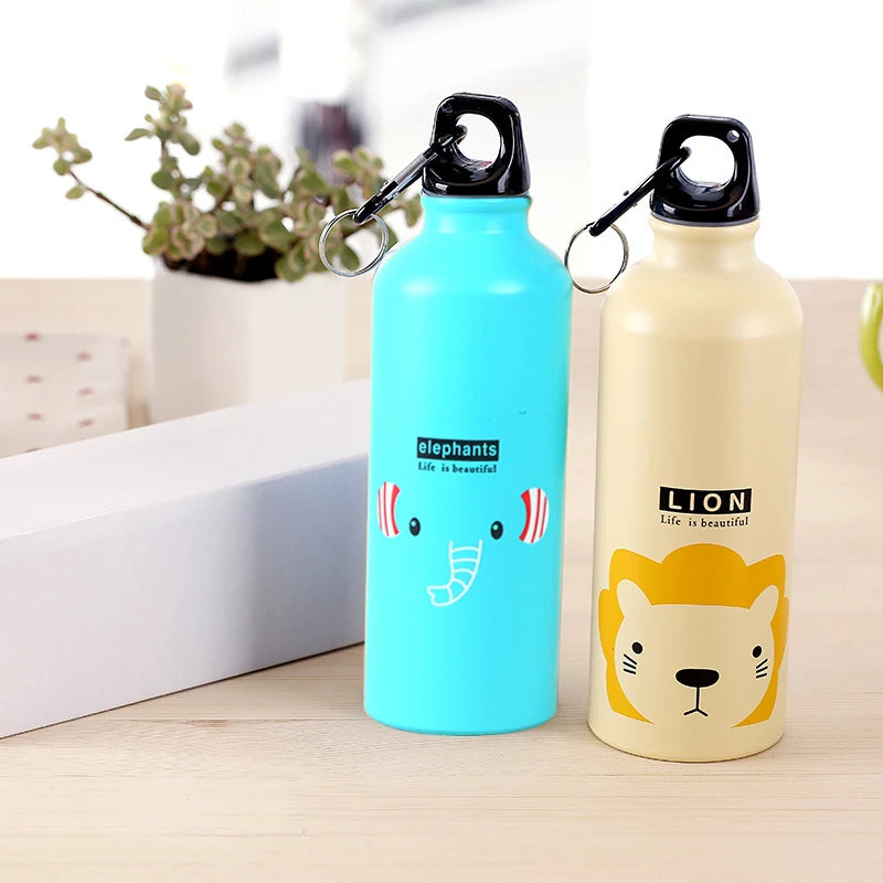 Bolttle Lovely Animals Creative Gift Outdoor Portable SportsCycling Camping Hiking Bicycle School Kids Water Bottle