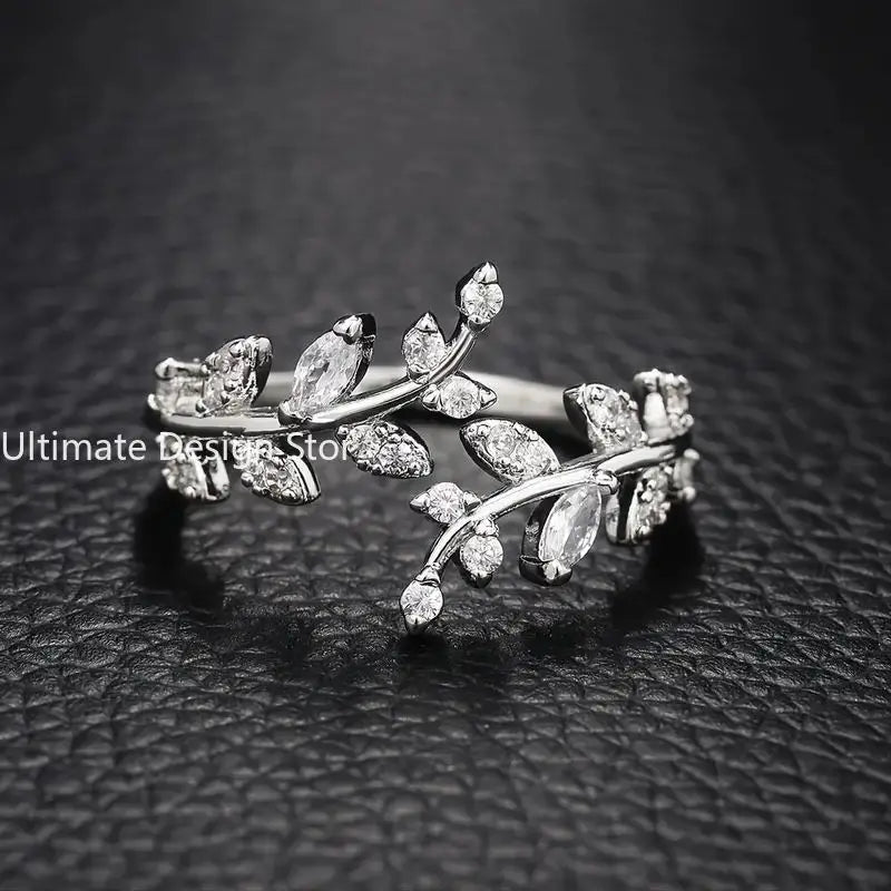 Tree Branch Charm Ring