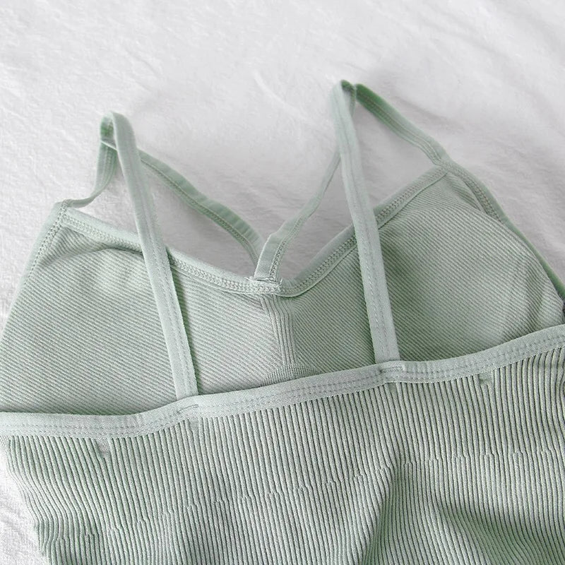 Sleek Cross-Back Camisole